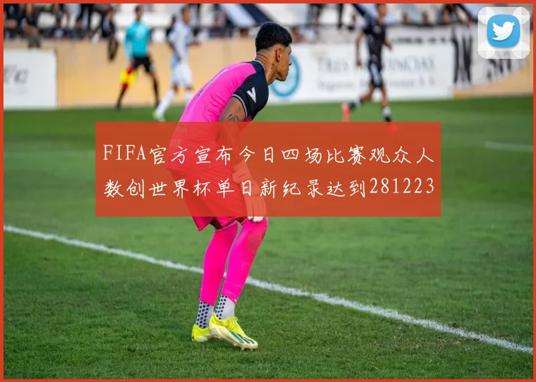 FIFA官方宣布今日四场比赛观众人数创世界杯单日新纪录达到281223人